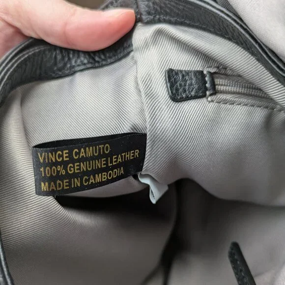 Vince Camuto leather black crossbody bag - Picture 7 of 12